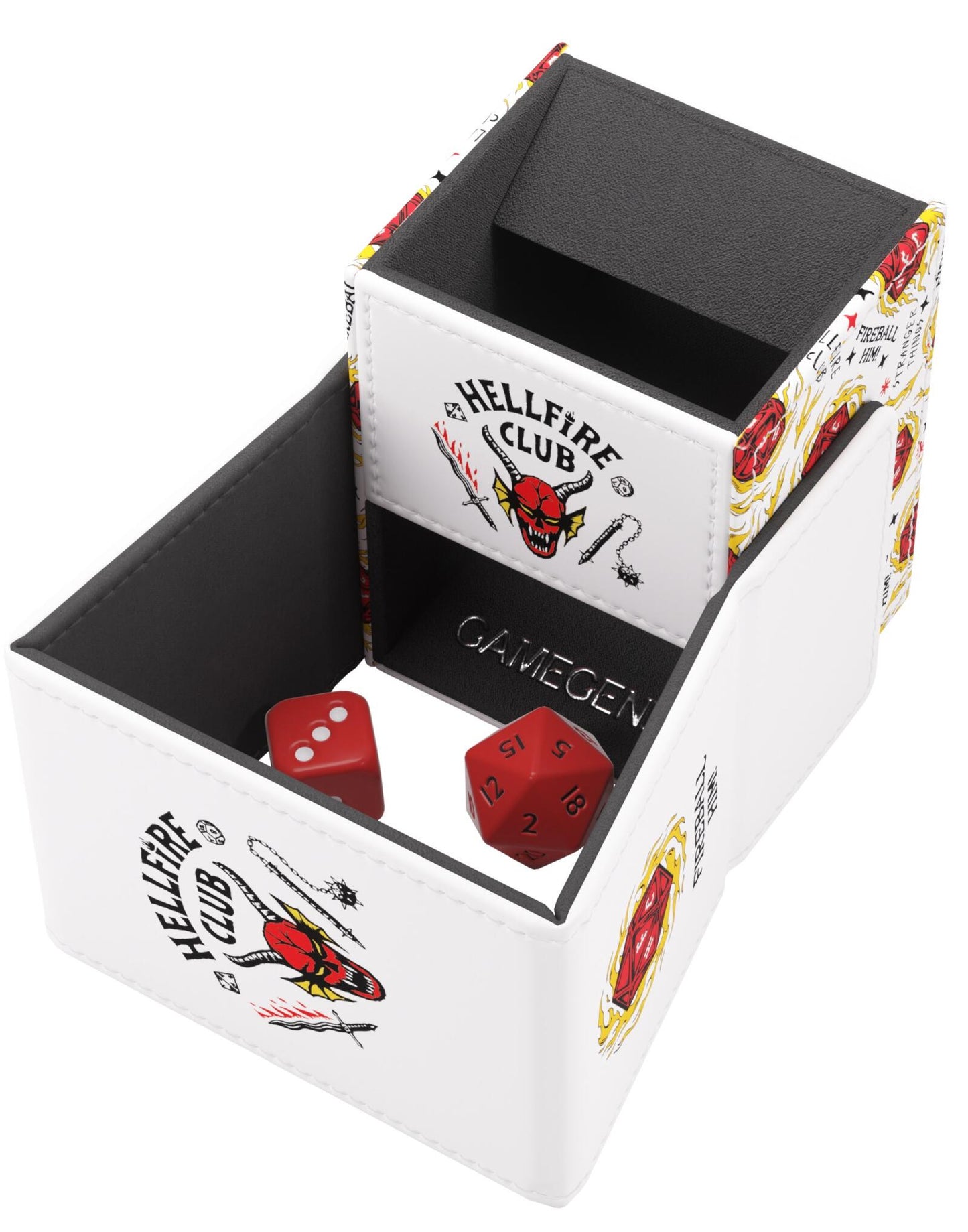 Gamegenic Stranger Things - Hellfire Club Premium Dice Tower
