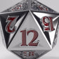 Gamegenic Stranger Things - Hellfire Club Premium Metal D20 Die