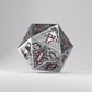 Gamegenic Stranger Things - Hellfire Club Premium Metal D20 Die