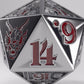 Gamegenic Stranger Things - Hellfire Club Premium Metal D20 Die