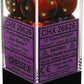 Chessex D6 Gemini 16mm d6 Purple-Red/gold Dice Block (12 dice)