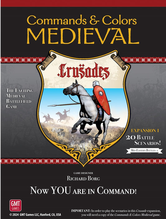Commands & Colors Medieval - Expansion 1 Crusades Mid-Eastern Battles 1