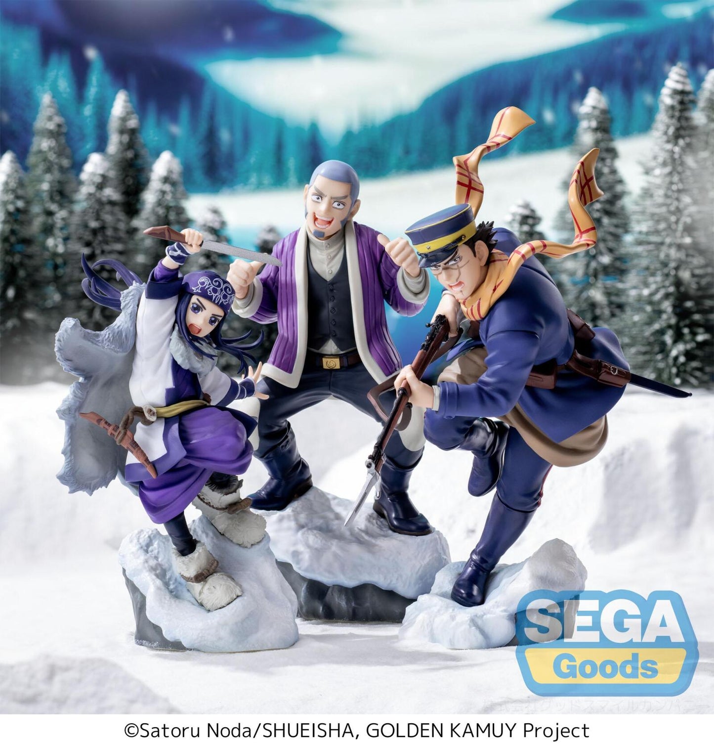 Golden Kamuy XrossLink TV Anime Figure Asirpa