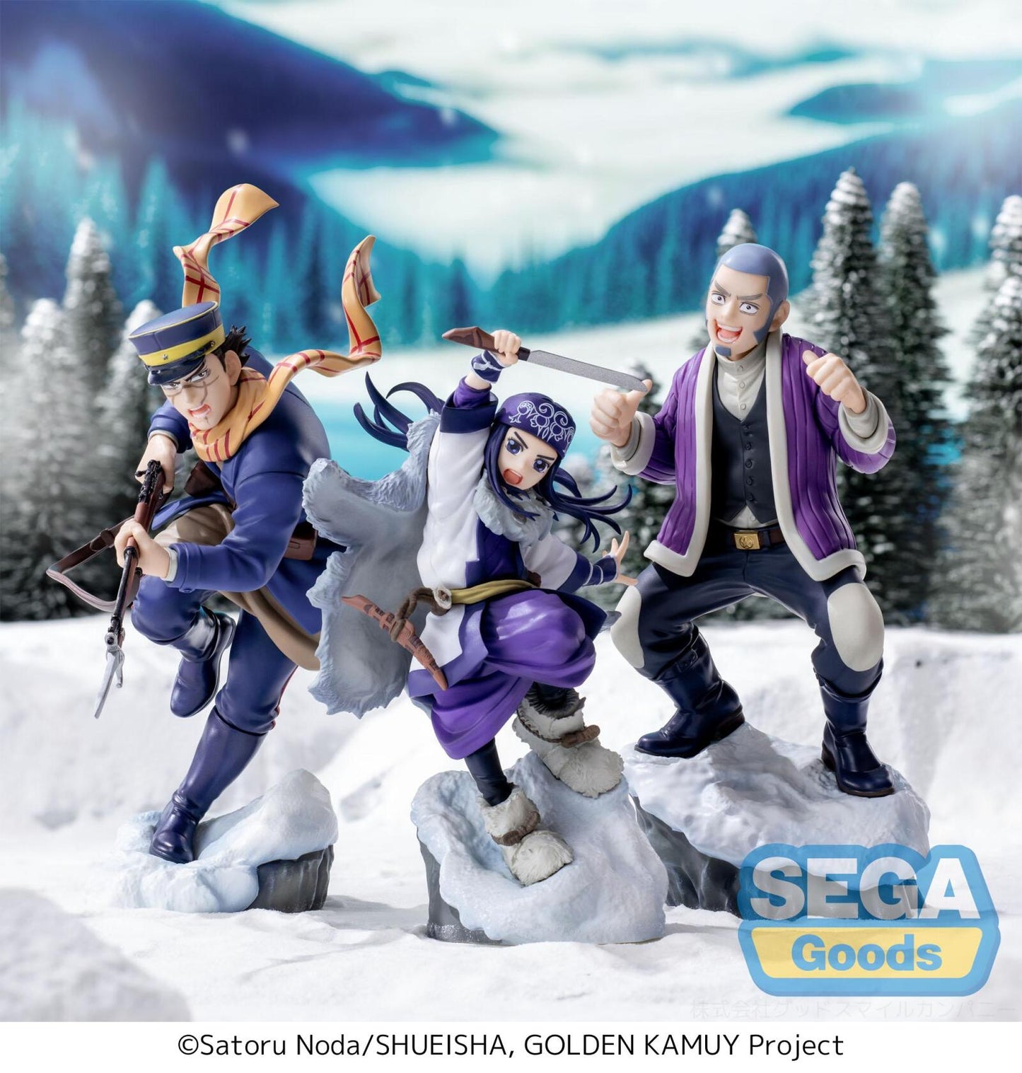 Golden Kamuy XrossLink TV Anime Figure Asirpa