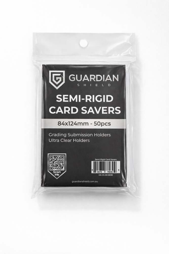 GUARDIAN SHIELD  Semi-Rigid Card Savers Storage 50pk