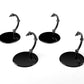 The Simple Stand mini x4 Black (for Small Figures & Chibi Figures)