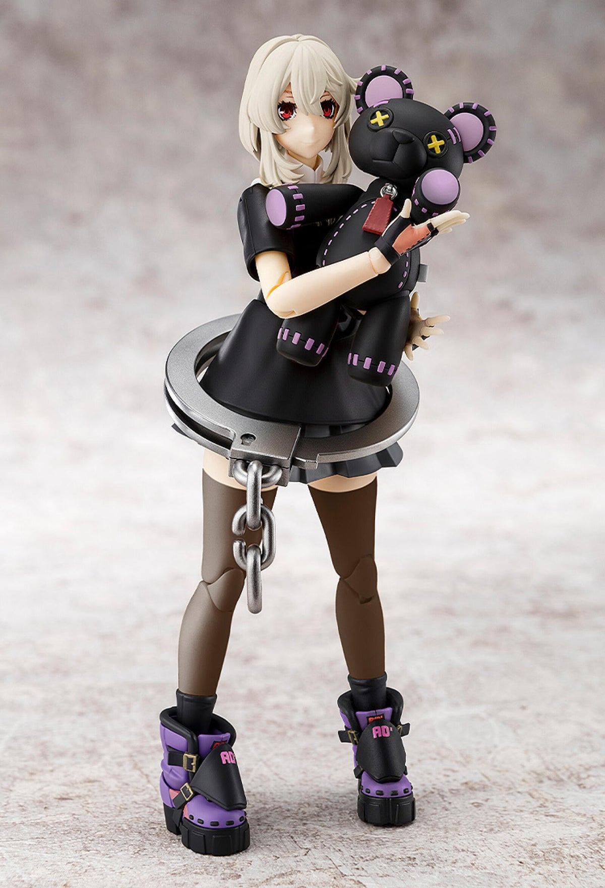 Guilty Gear Strive Bridget Articulated Plastic Model Kit Purple Color Version