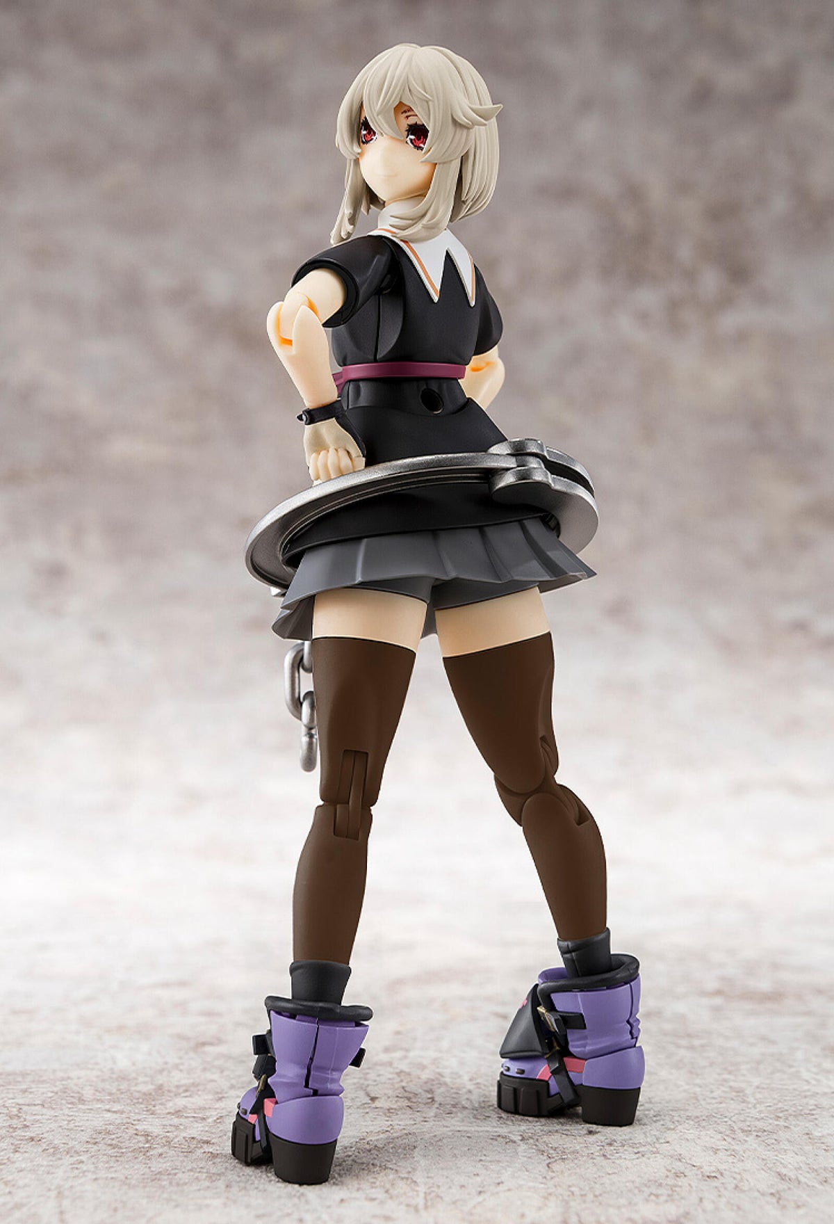 Guilty Gear Strive Bridget Articulated Plastic Model Kit Purple Color Version