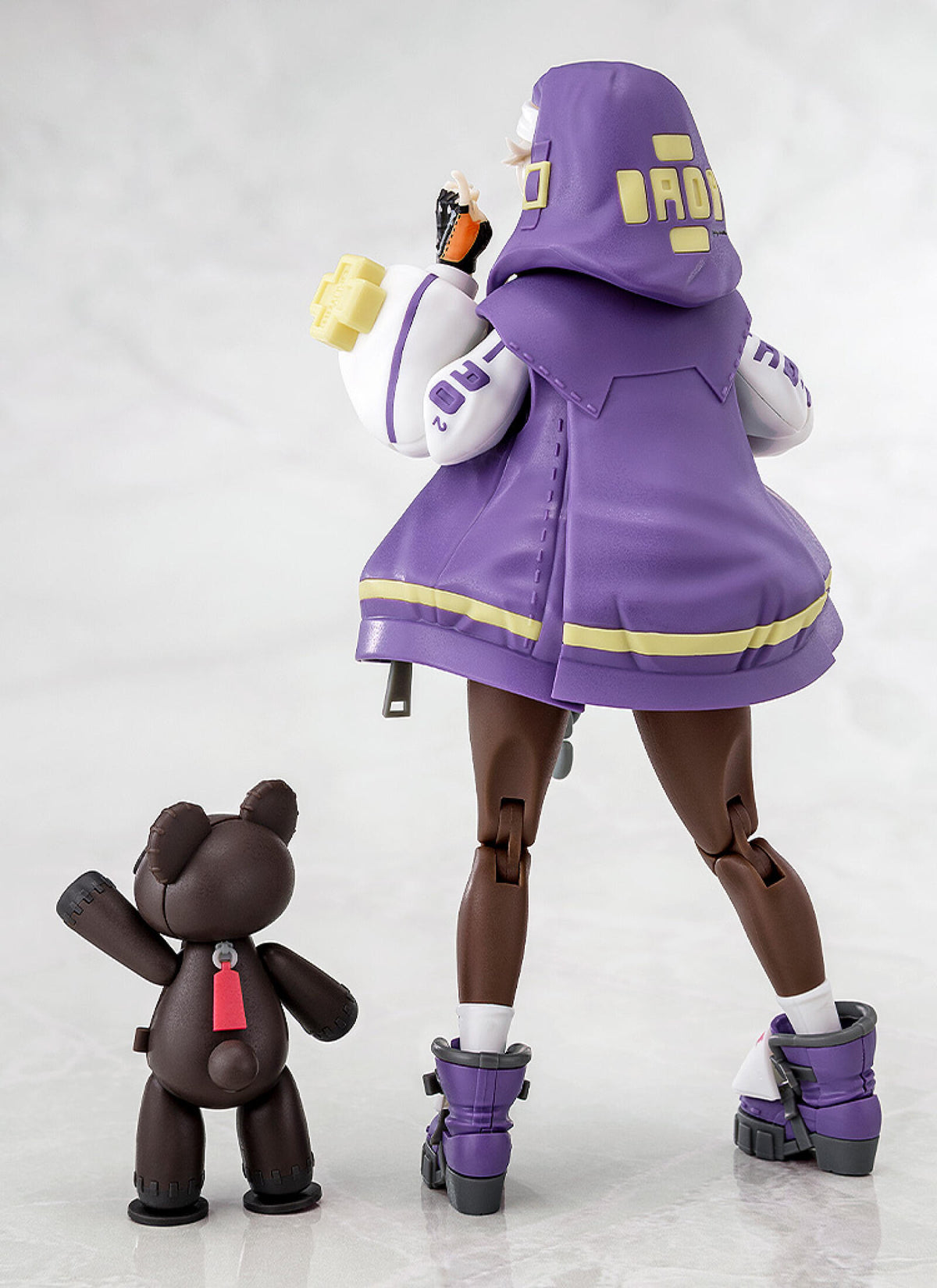 Guilty Gear Strive Bridget Articulated Plastic Model Kit Purple Color Version
