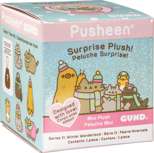 Pusheen Surprise Plush Keychain Series 11 Winter Wonderland - Surprise Box