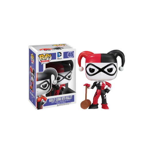 DC Comics - Harley Quinn with Mallet US Exclusive Pop! Vinyl