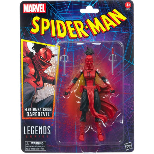 Spider-Man - Legends - Retro 6 Inch Dd Elektra