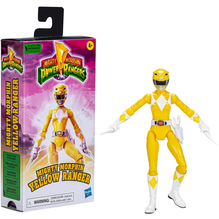 Power Rangers - Mighty Morphin Power Rangers - Retro Yellow | Ozzie ...