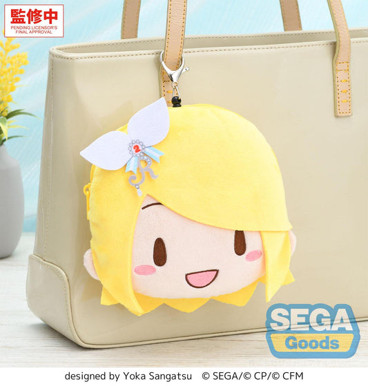 Hatsune Miku - Colorful Stage! Fuwa Petit Face Pouch with Reel Stage Sekai Kagamine Rin