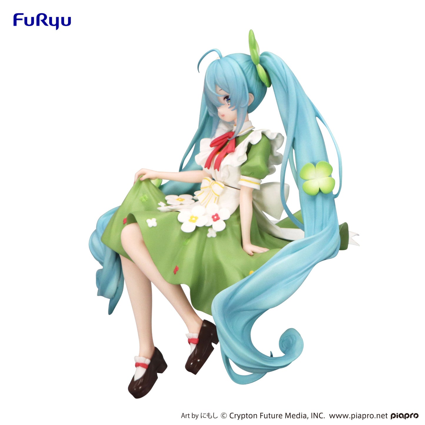 Hatsune Miku Noodle Stopper Figure Flower Fairy Clover