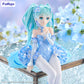 Hatsune Miku Noodle Stopper Figure Flower Fairy Nemophila Pail Blue Color Version