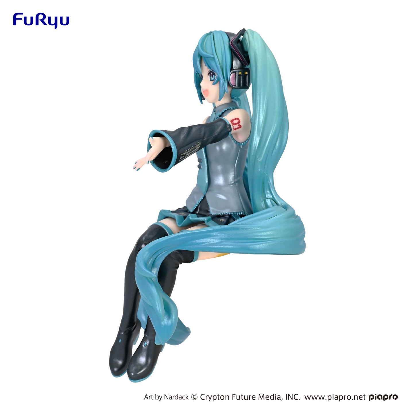 Hatsune Miku Noodle Stopper Figure Hatsune Miku Nardack Pearl Color Version