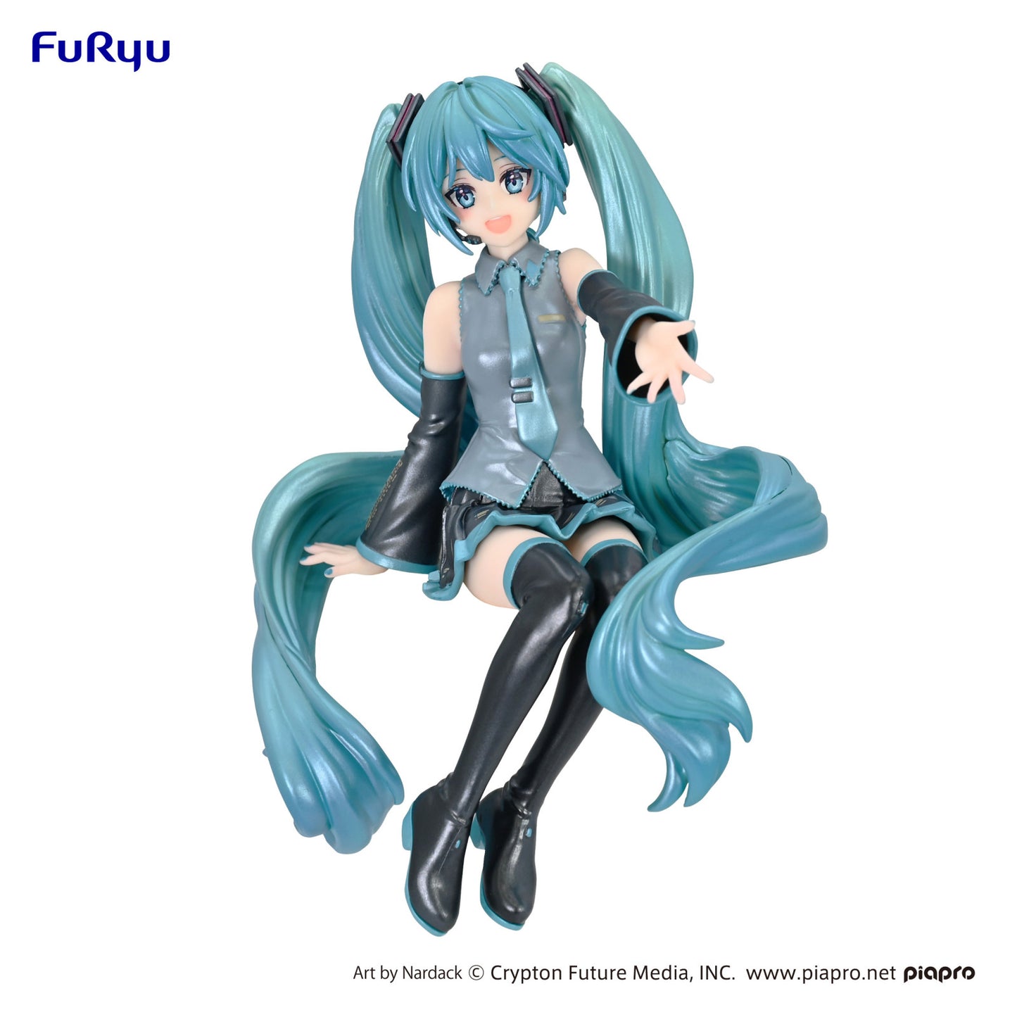 Hatsune Miku Noodle Stopper Figure Hatsune Miku Nardack Pearl Color Version