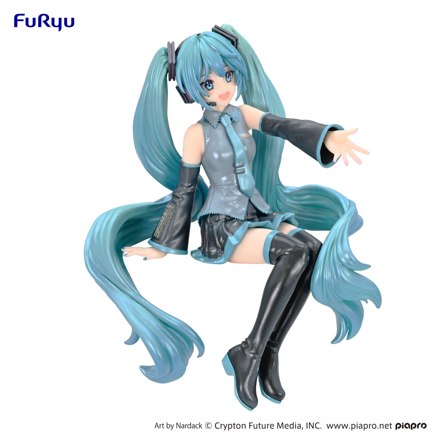 Hatsune Miku Noodle Stopper Figure Hatsune Miku Nardack Pearl Color Version