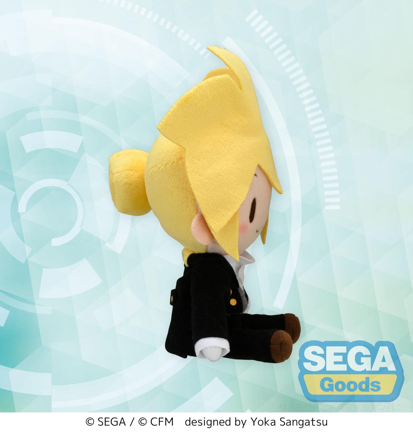 Hatsune Miku Project DIVA Arcade Future Tone Fuwa Petit Mini Plush Kagamine Len Butler Version (EX)