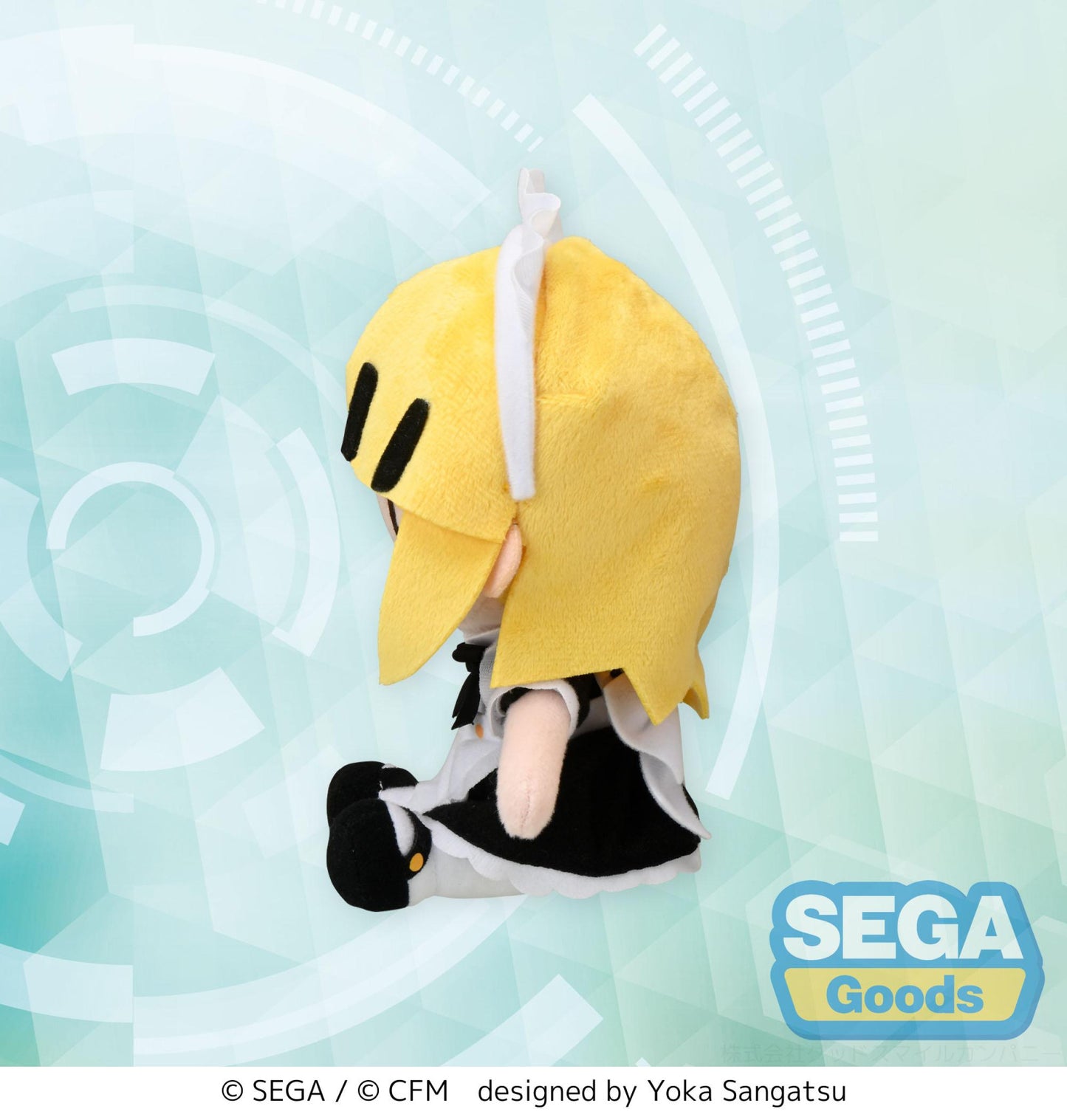 Hatsune Miku Project DIVA Arcade Future Tone Fuwa Petit Mini Plush Kagamine Rin Maid Version (EX)