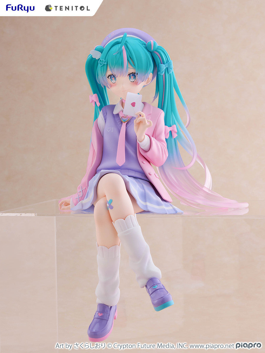 Hatsune Miku Tenitol Big Hatsune Miku Noodle Stopper Figure Love Blazer
