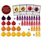Healing Potion Markers & Dice - Set of 24 Dice & 15 Potions Tokens