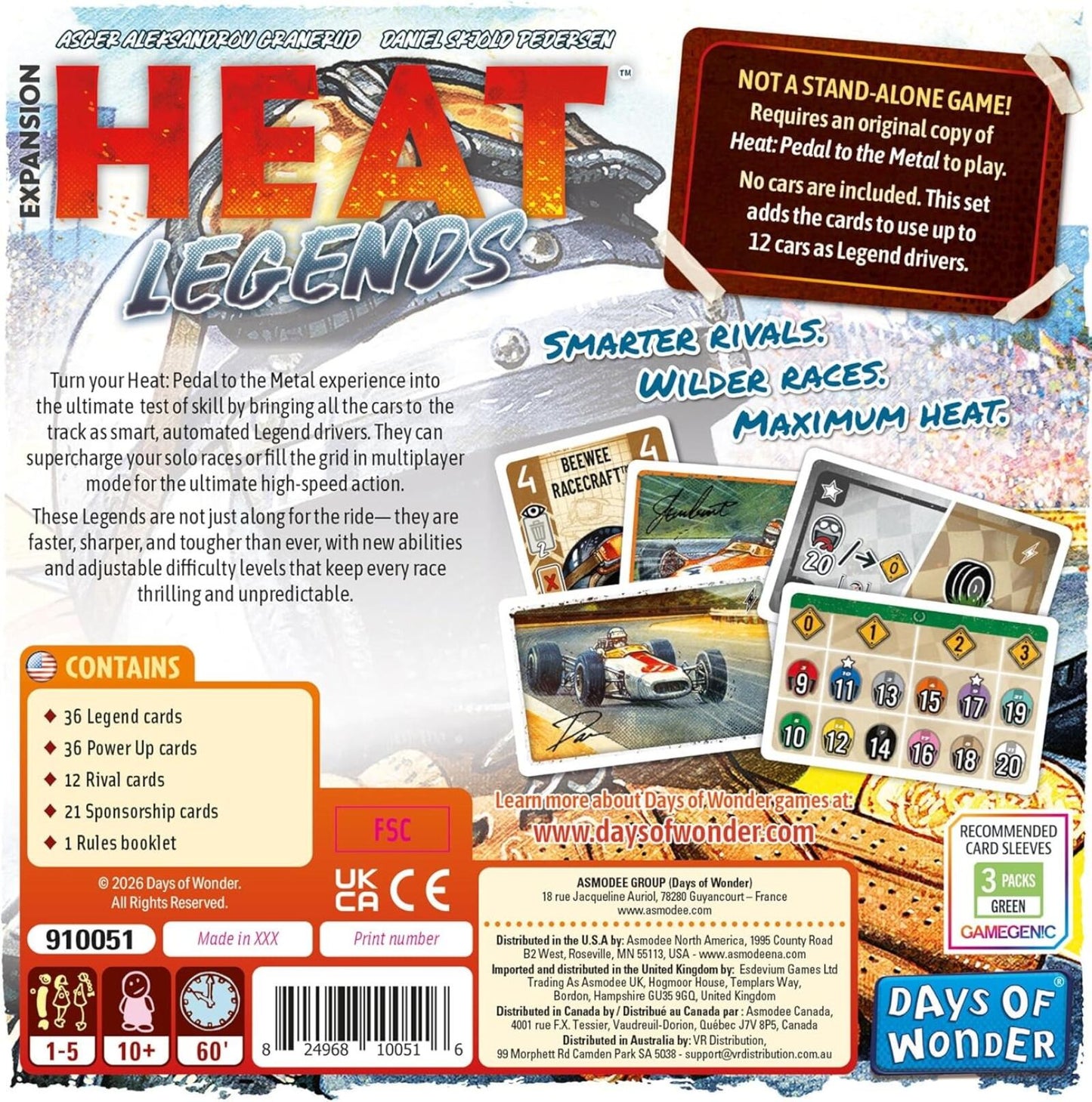 Heat - Legends Expansion