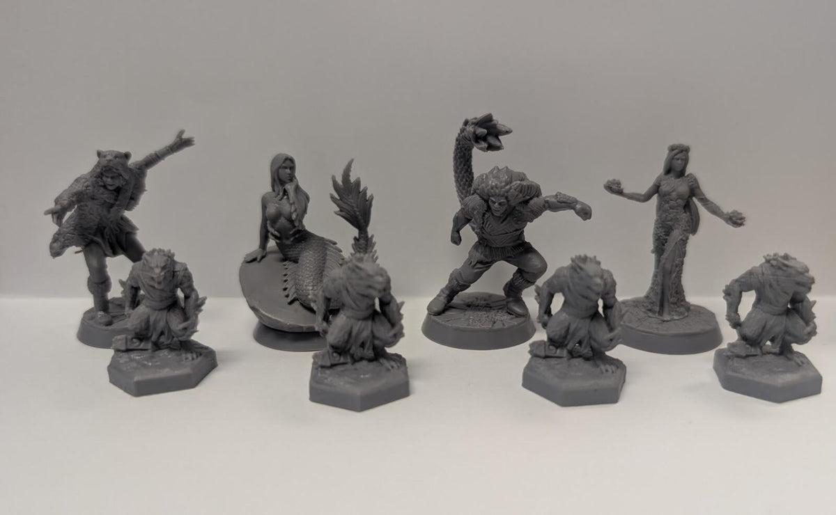 Heroes and Minions Miniatures Set 8