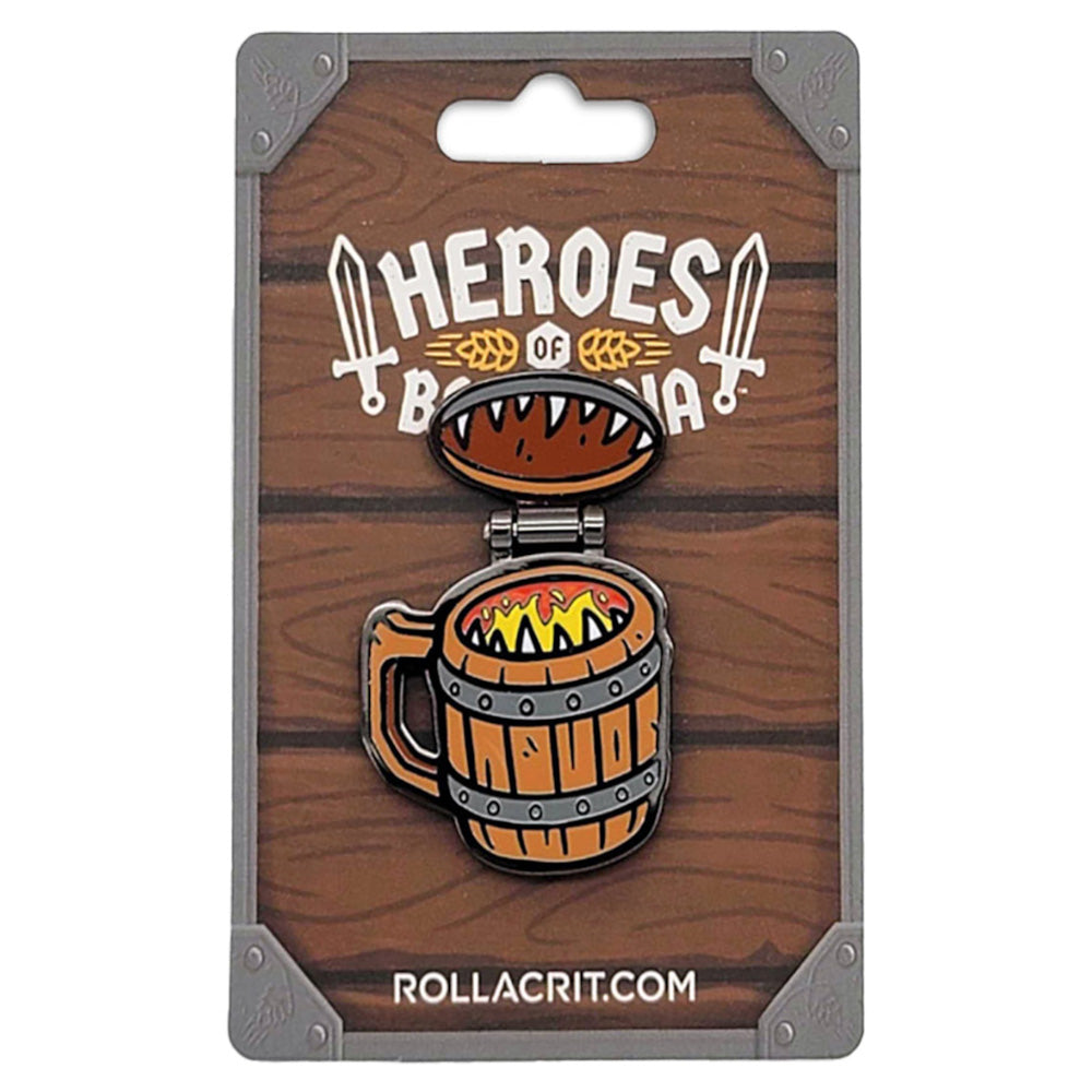 Heroes of Barcadia FireBrthingFlagonPin