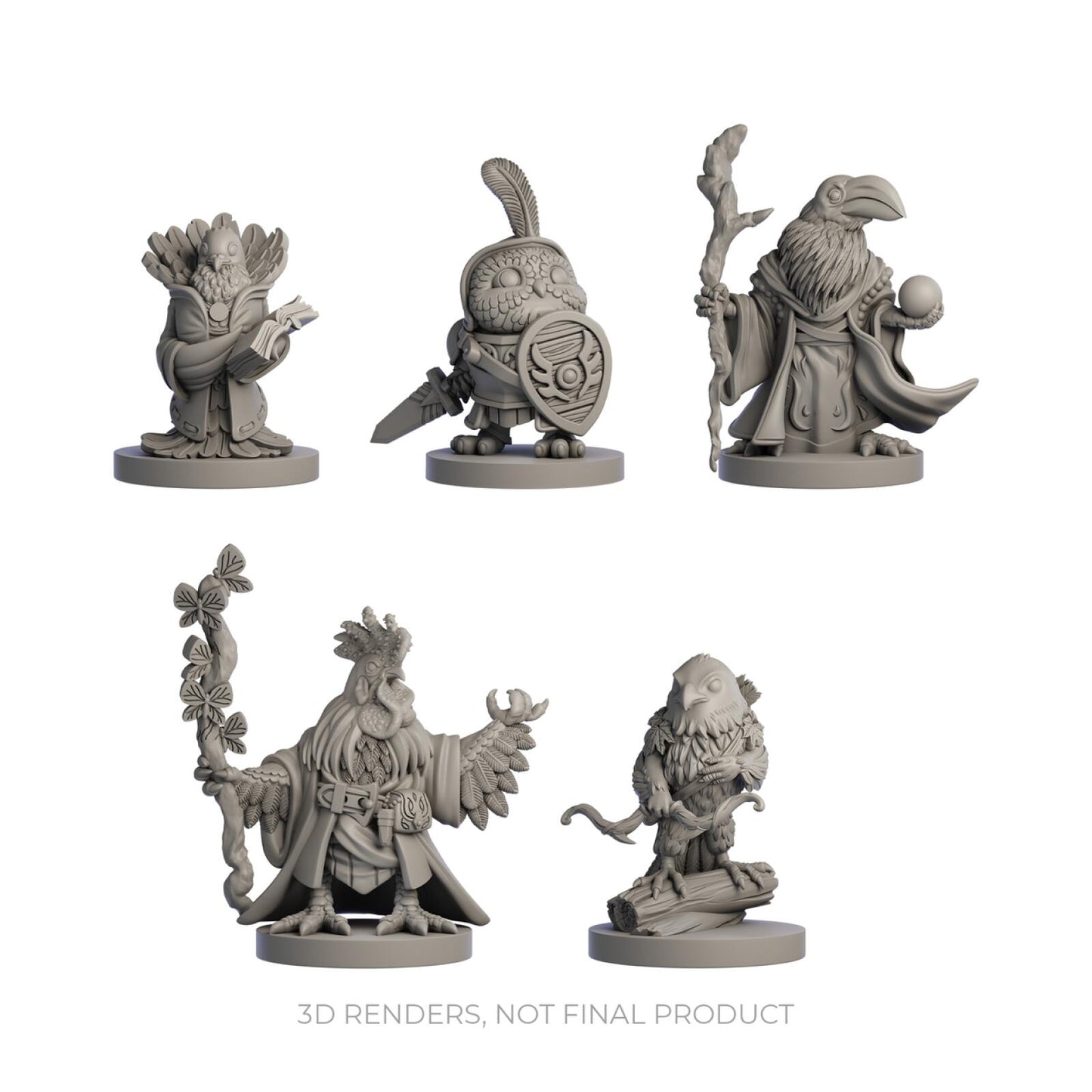Humblewood: Heroes of Humblewood Miniatures (Plastic Minis)
