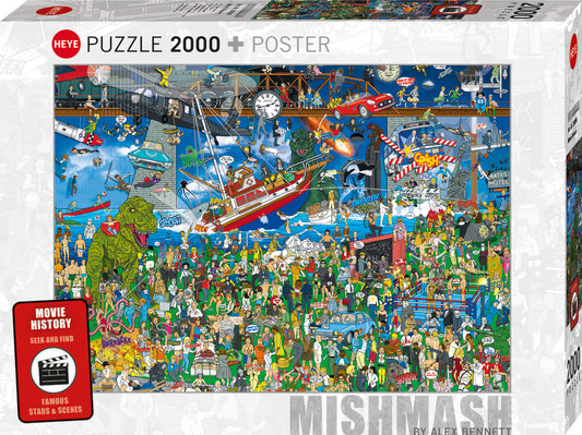 Puzzle - Heye - Bennett; Mishmash, Movie History 2000Pc