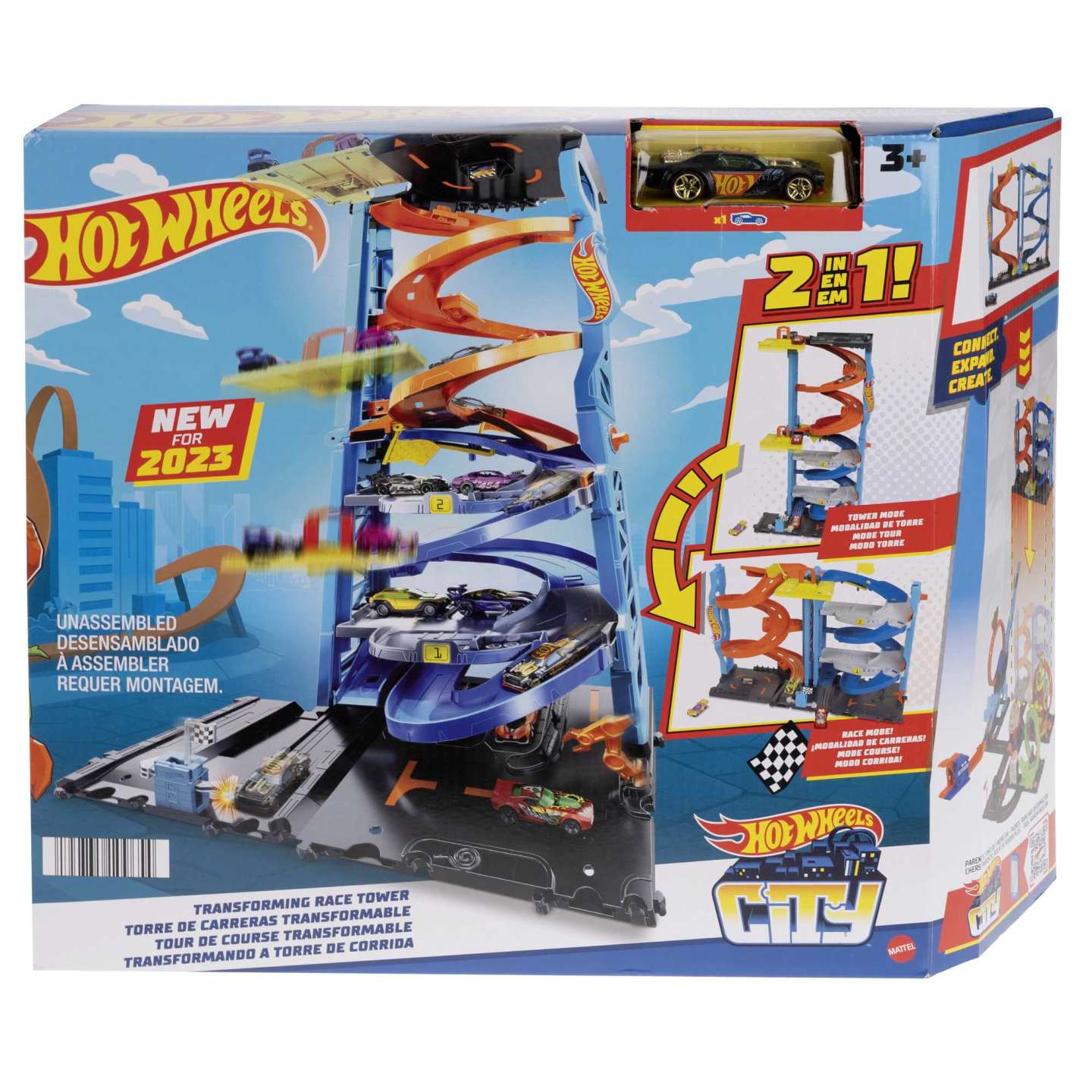 Hot Wheels - City 2023 Transforming Race Tower