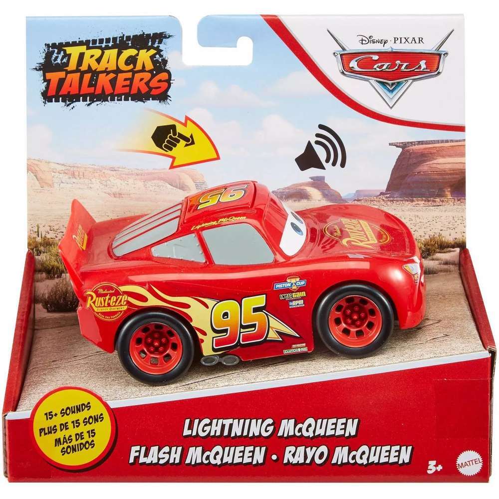 Cars - O/S Track Talkers Mcqueen