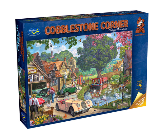 Puzzle - Holdson - Cobblestone Corner S2 1000pc Nostalgic Narrowboats