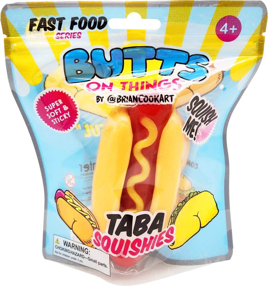 Butts On Things Taba Squishies Fast Food Series