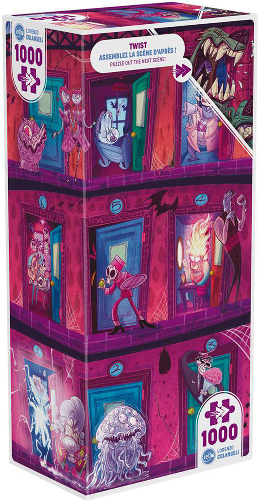 IELLO Puzzle Twist Hellton Palace 1000 pieces