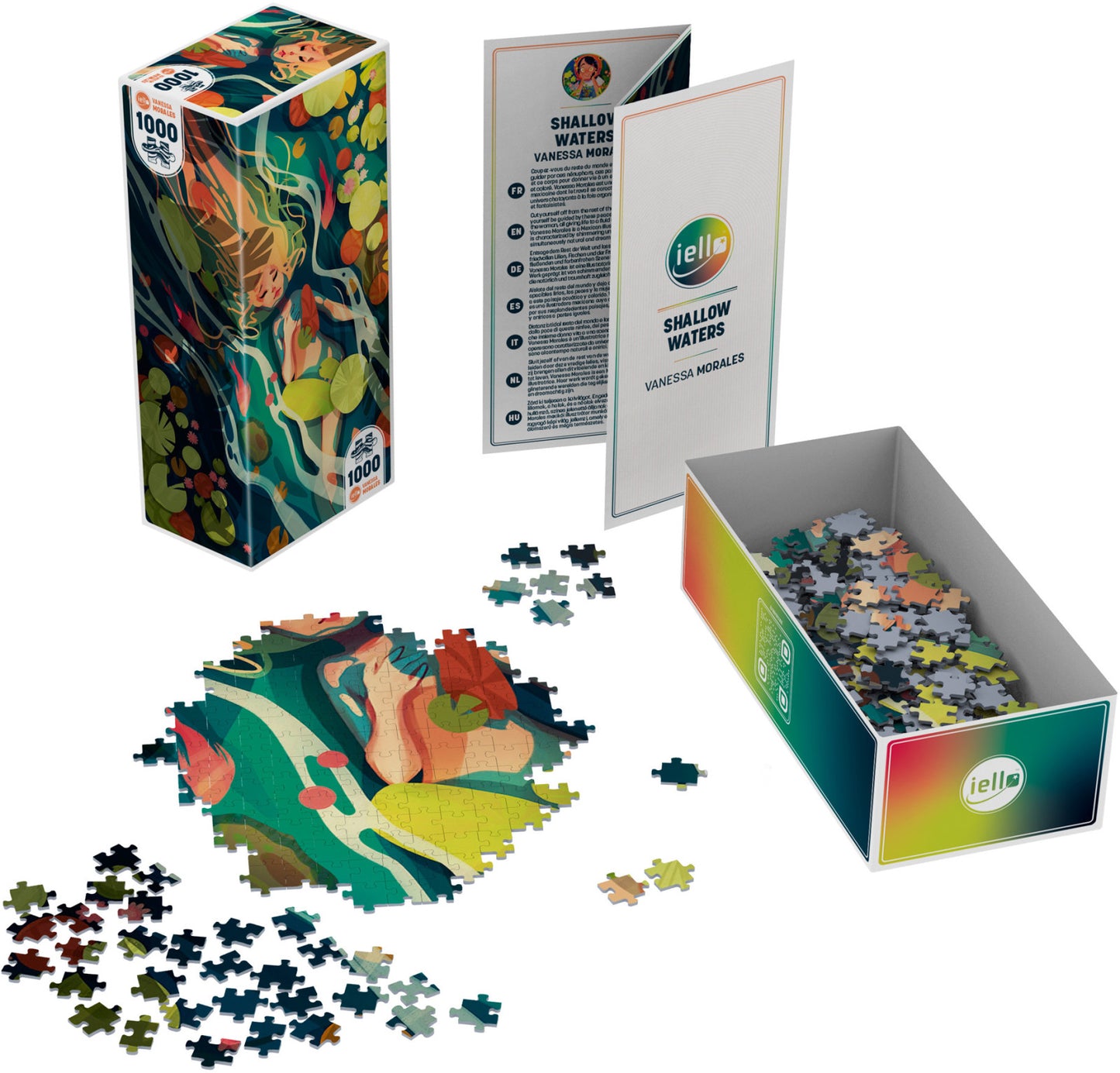 IELLO Puzzle Universe Shallow Waters (#17) 1000 pieces