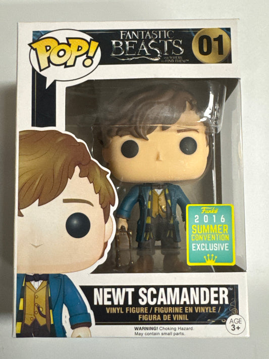 Fantastic Beasts - Newt Scamander (Suitcase) 2016 SDCC Summer Convention Pop! Vinyl #01