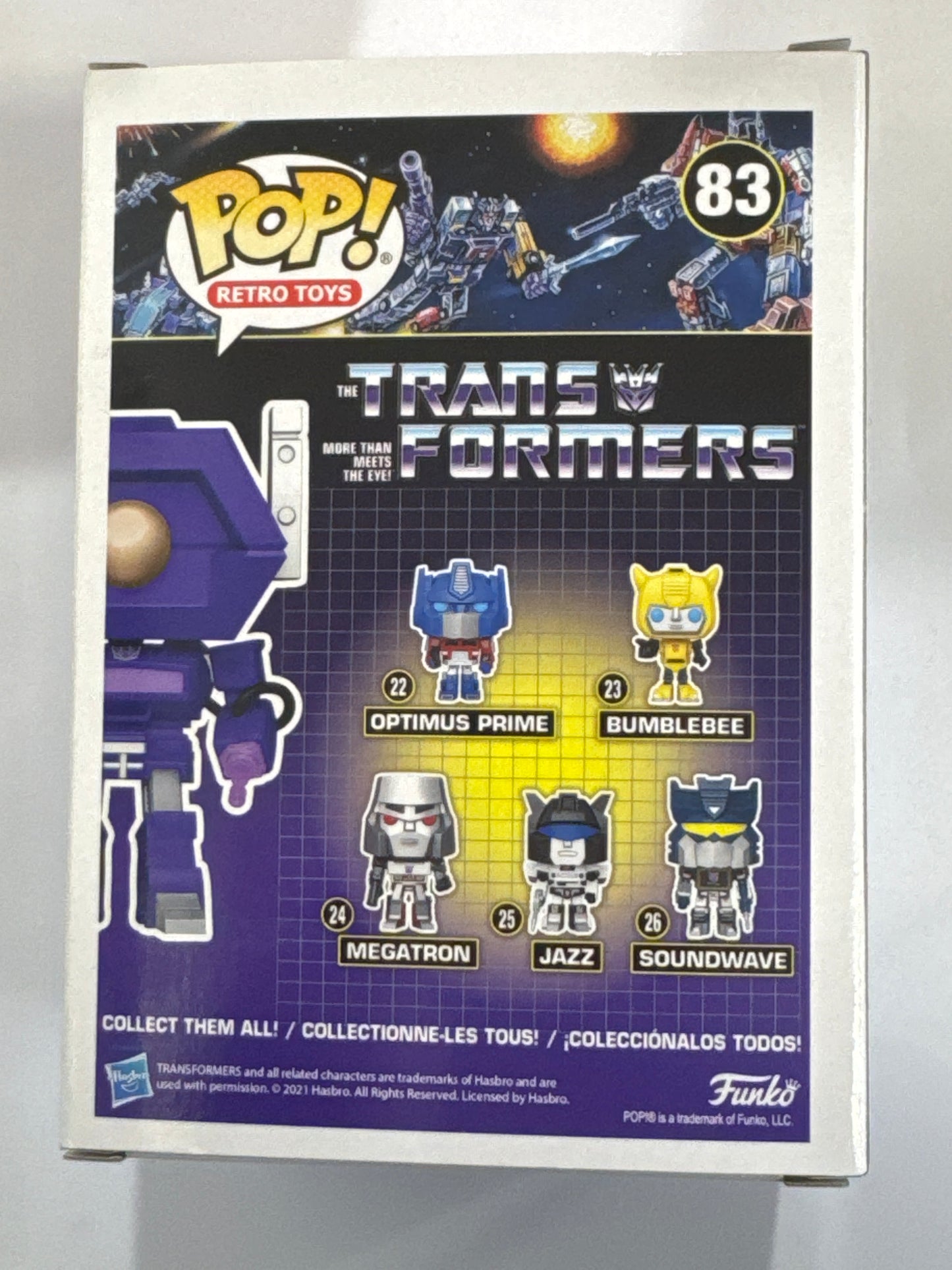 Transformers - Shockwave 2021 Summer Convention Exclusive Pop! Vinyl #83
