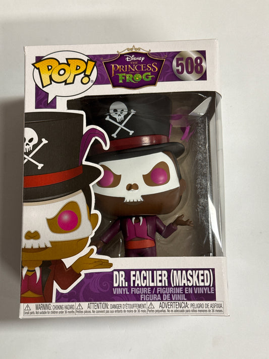 The Princess and the Frog - Dr. Facilier with Mask US Exclusive Pop! Vinyl #508