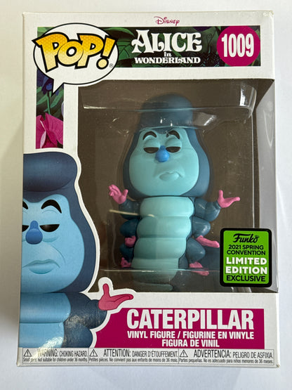 Alice in Wonderland 60th Anniversary - Caterpillar 2021 ECCC Spring Convention Exclusive Pop! Vinyl #1009