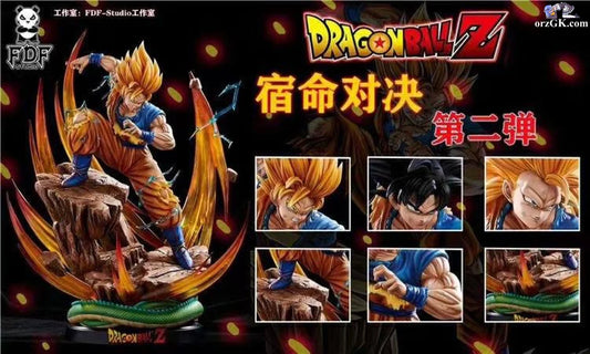 FDF STUDIO SON GOKU RESIN STATUE W/ BABIDI