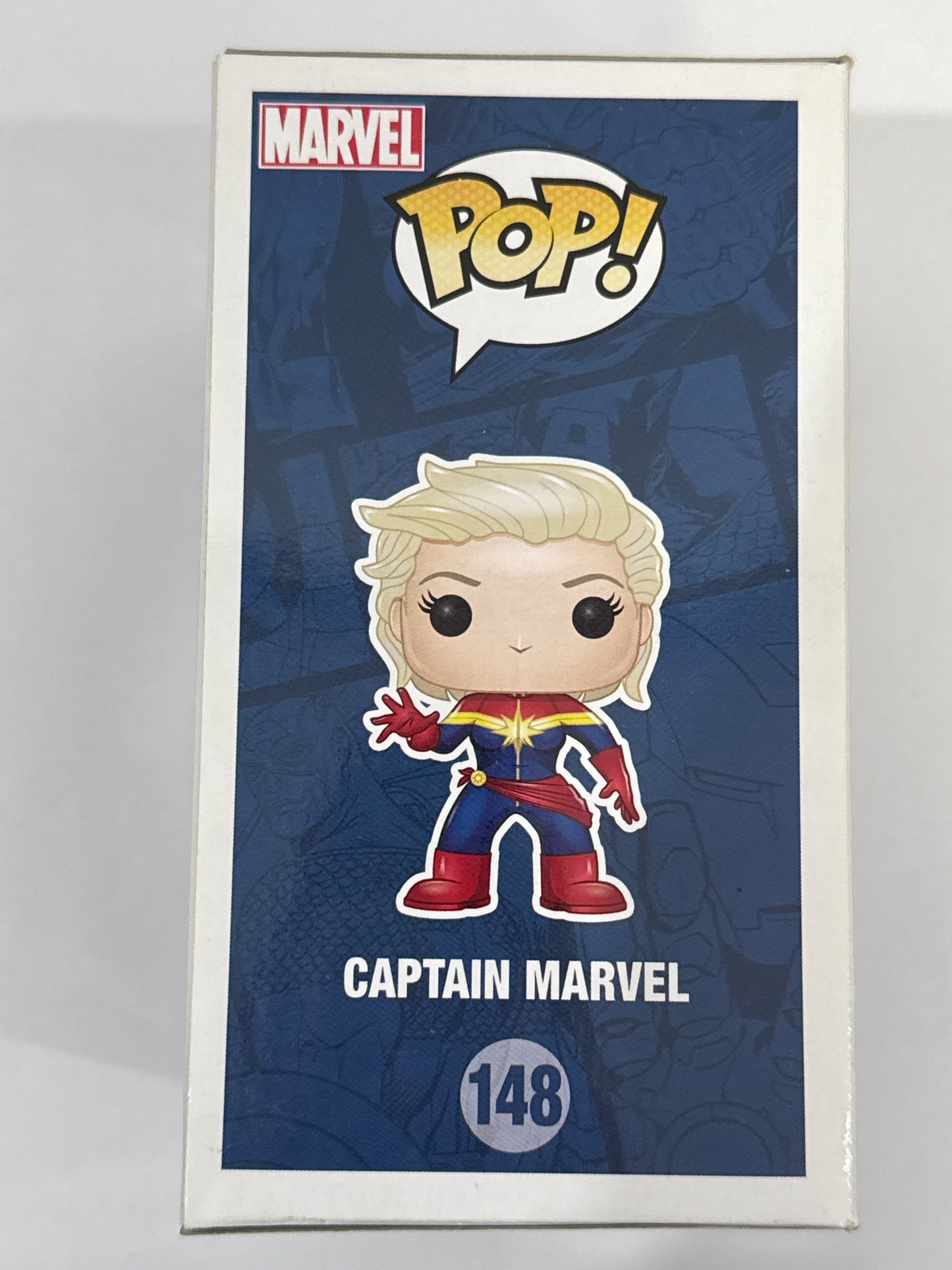 Marvel - Captain Marvel (Unmasked) POP! Vinyl #148
