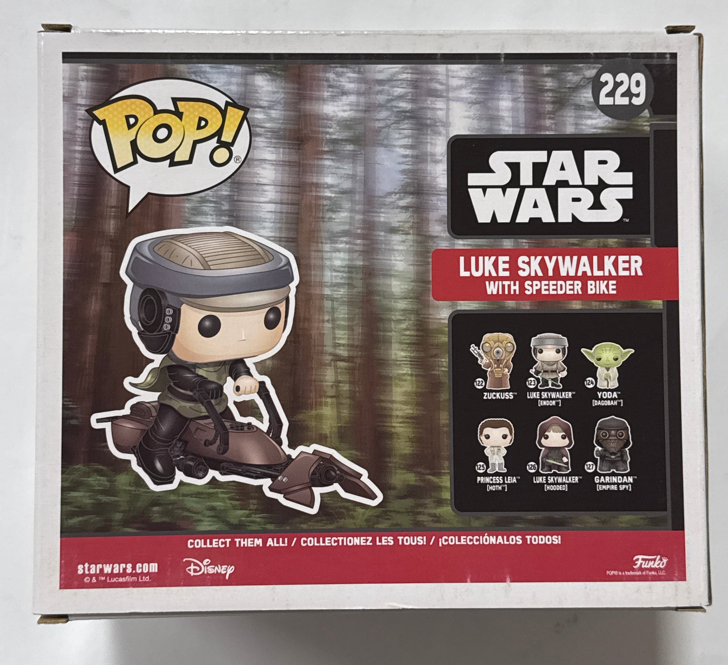 Star Wars -  Luke Skywalker with Speeder Bike Pop! Ride #229