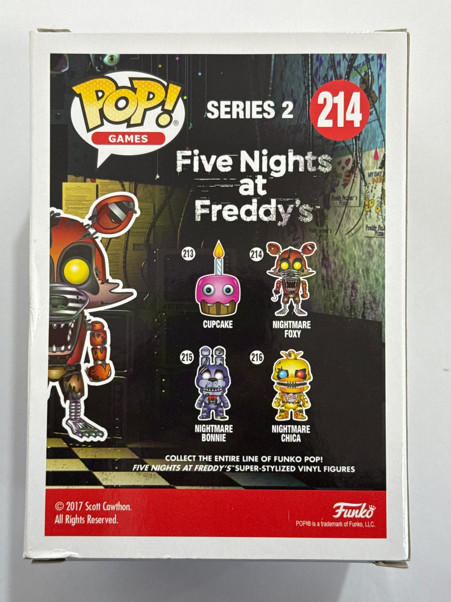 Five Nights at Freddy's - Nightmare Foxy POP! Vinyl #214