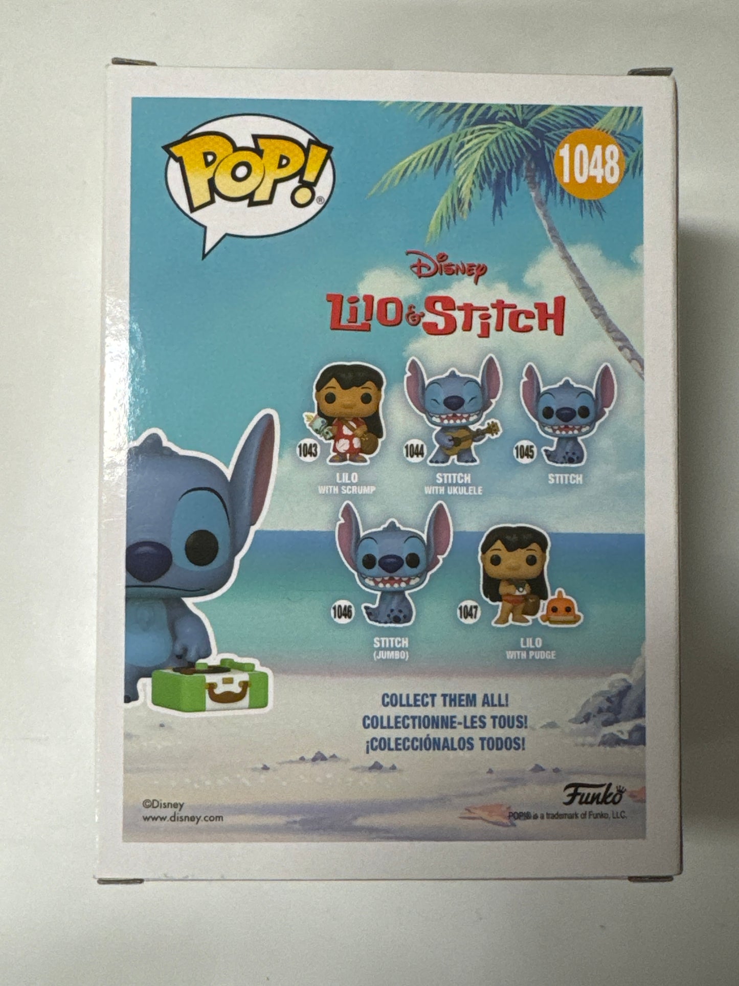 Lilo & Stitch - Stitch with Record Player Pop Vinyl #1048