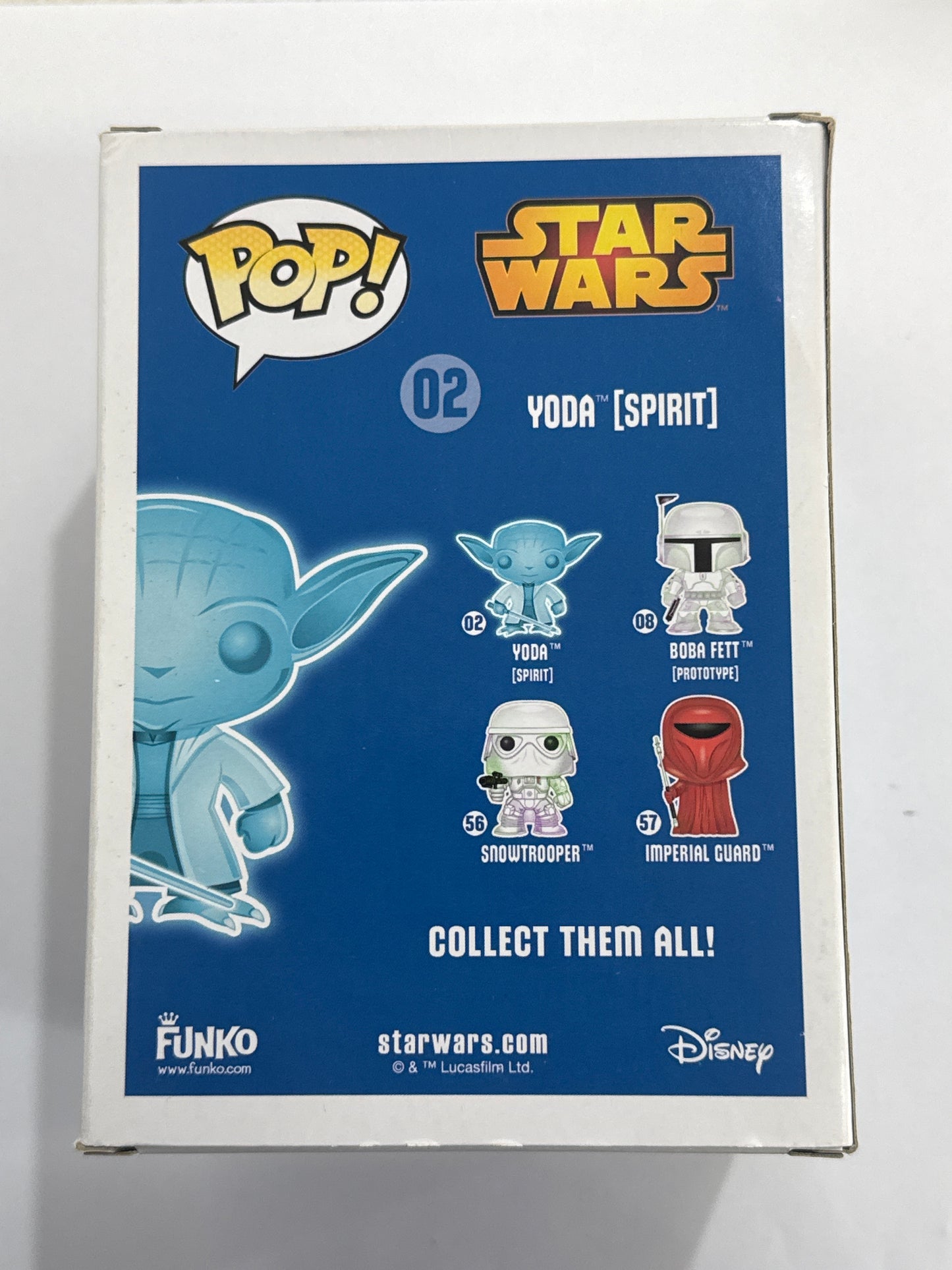 Star Wars - Yoda (Spirit) Glow Pop Vinyl #02