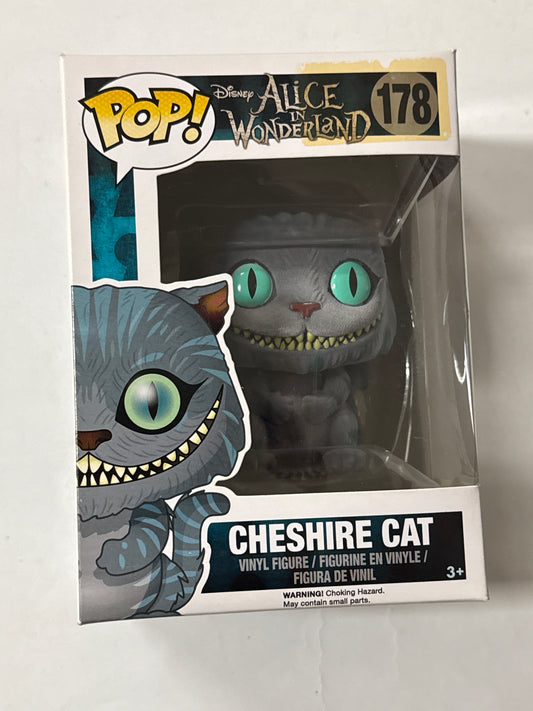 Alice in Wonderland - Cheshire Cat Flocked  US Exclusive POP! Vinyl #178