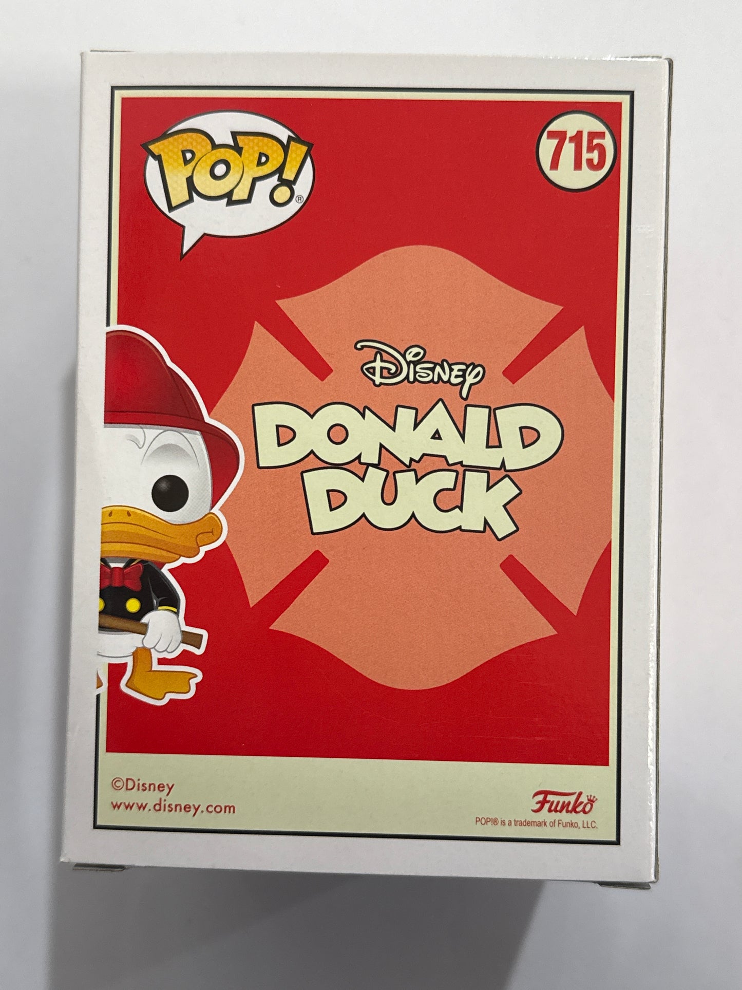 Disney - Donald Duck Fireman 2019 NYCC Exclusive Pop! Vinyl #715